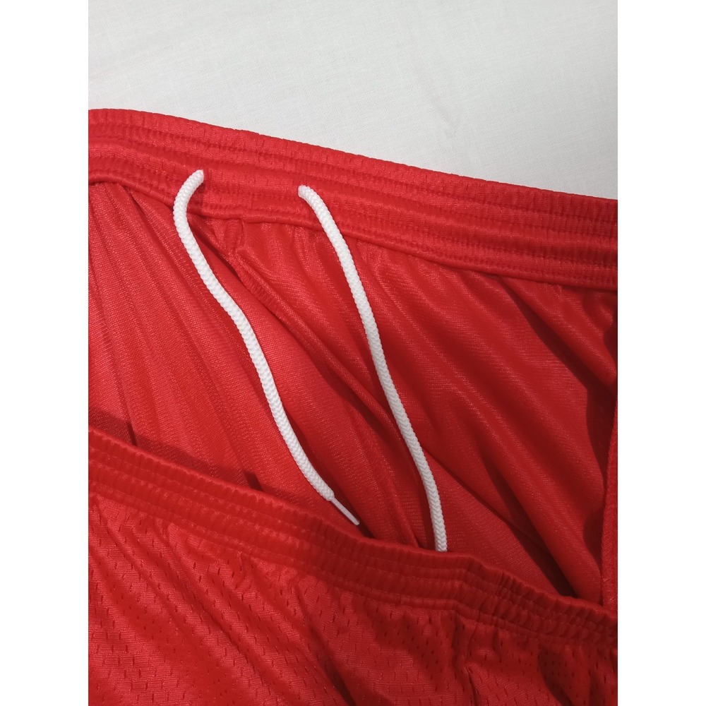 Champion Workout LaCrosse Shorts‎ Men 2XB Red Black White - Picture 8 of 10